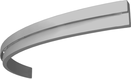 Фасадный декор: Основа карниза вент рад ФБ-ОКВР-001 (37 сегм)