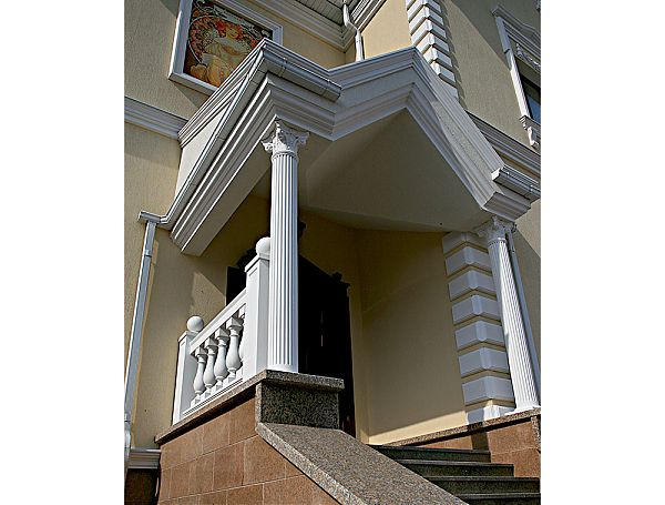 Входная группа коттеджа