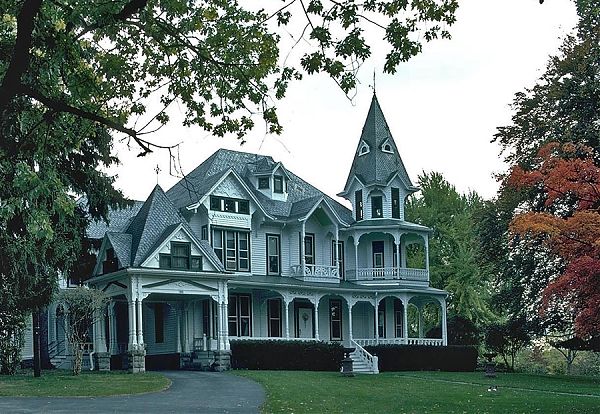 Викторианская архитектура американских пригородов.