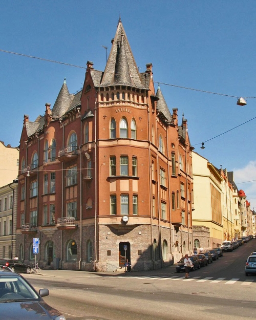 Дом Тальберга. Архитекторы Гезеллиус, Линдгрен, Сааринен. Хельсинки.&nbsp; 1897 &ndash; 1898 гг.