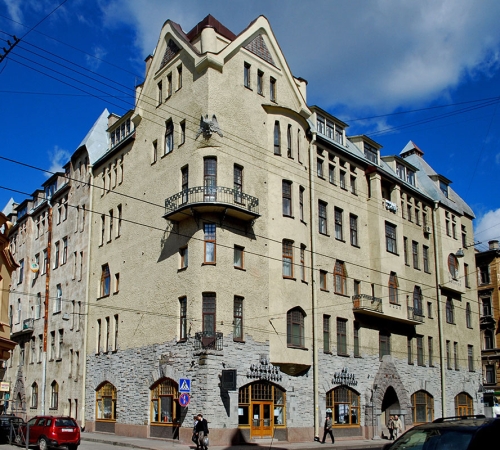 Доходный дом Путиловой Архитектор И. Претро.1906-1907 гг.