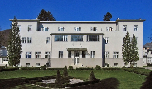 Здание&nbsp; санатория Пуркесдорф (Purkersdorf). Архитектор Хоффманн.