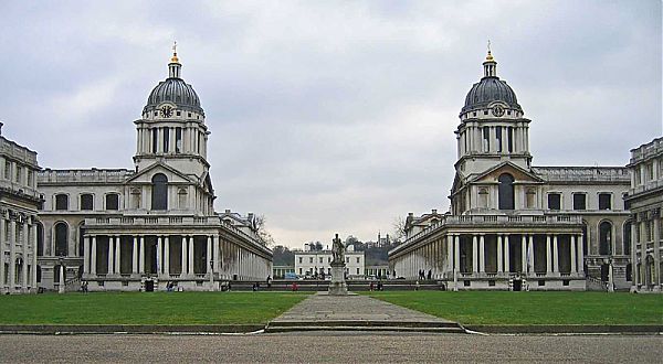 Ансамбль госпиталя в Гринвиче. Архитектор Кристофер Рен. 1698-1729 гг.