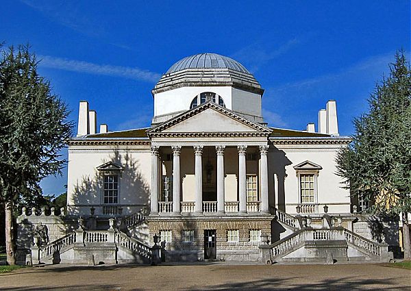 Чисвик Хаус (Chiswick house). Архитектор Вильям Кент. Окрестности Лондона. 1725 г.
