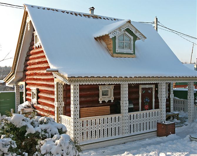 Баня на садовом участке