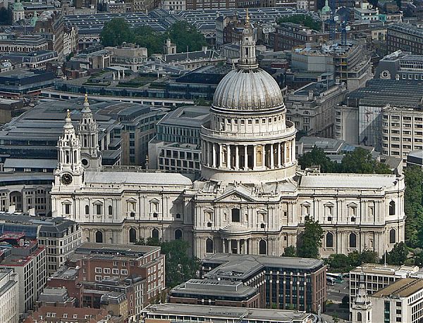Собор Св. Павла в Лондоне.1675—1710 гг. архитектор К. Рен.
